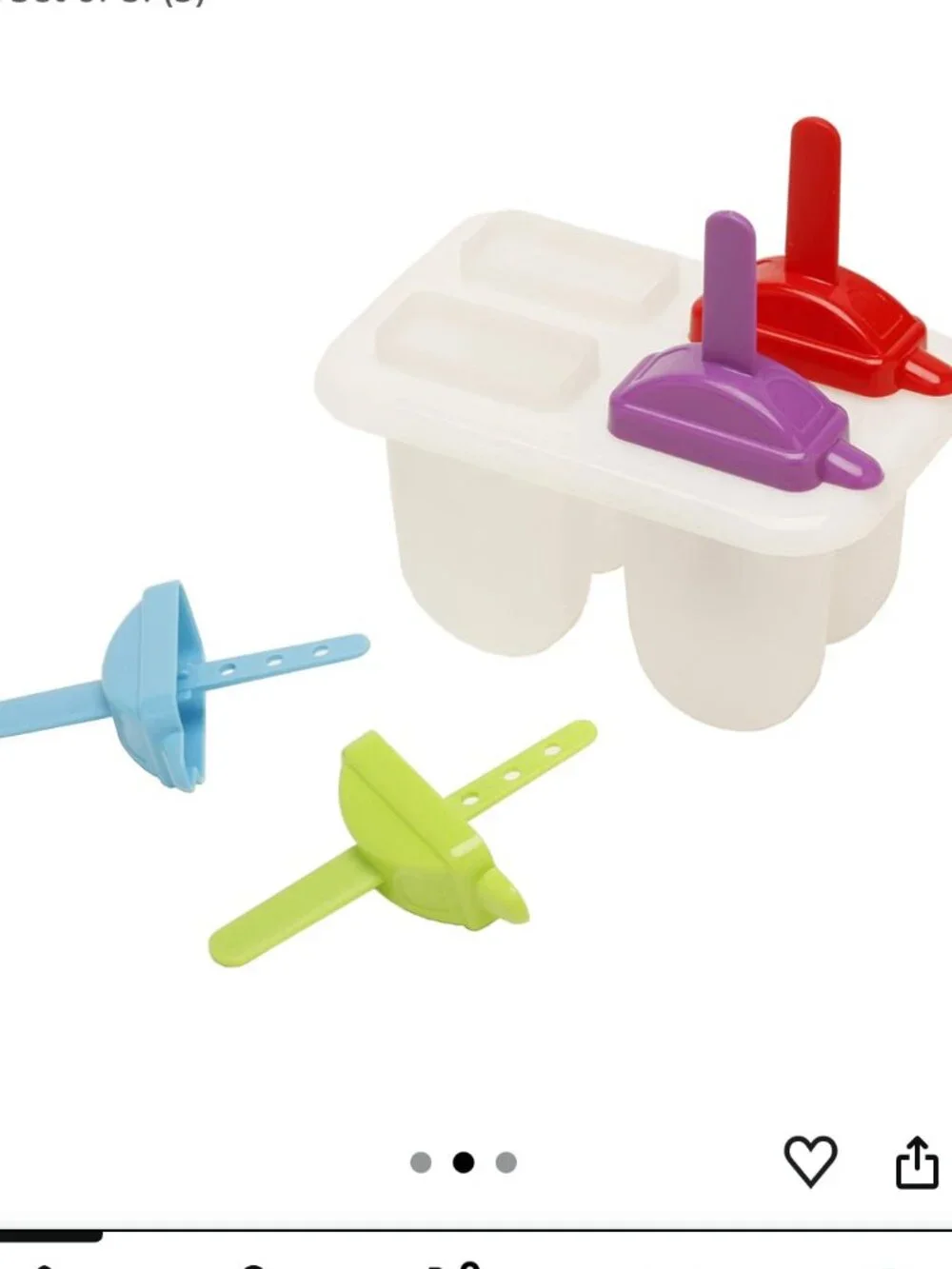 Kolorae Popsicle Mold NEW